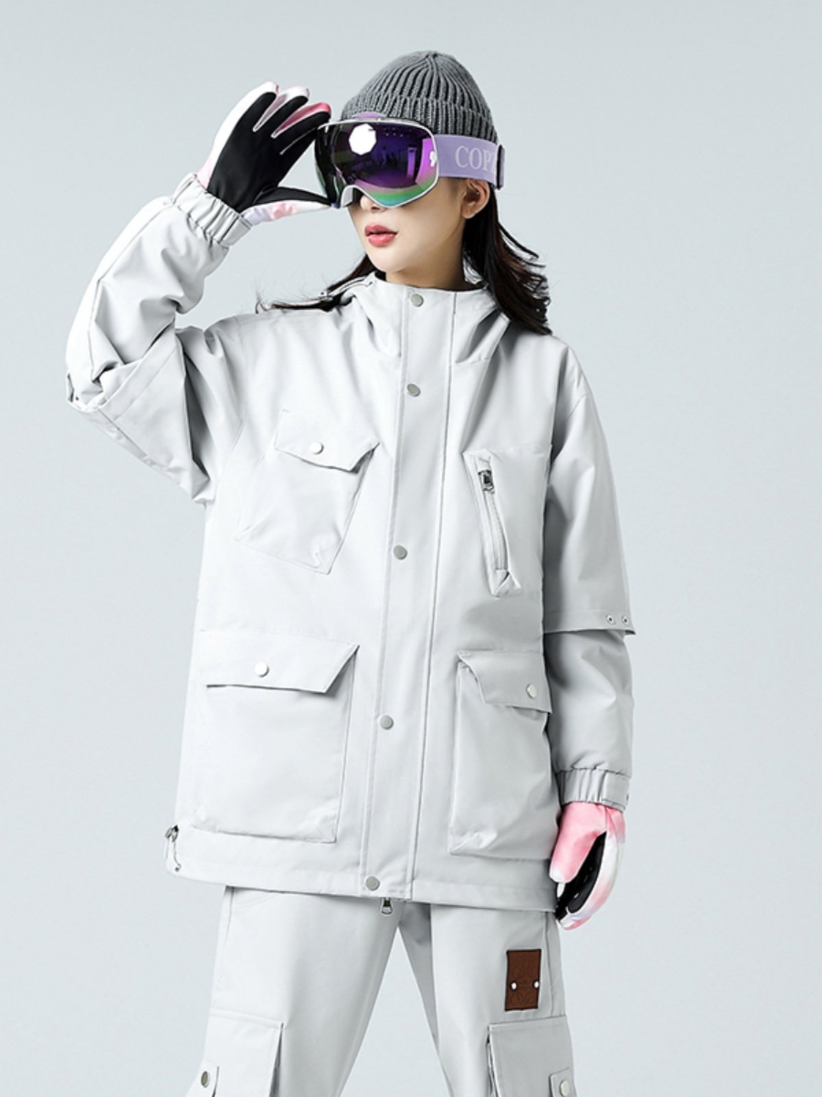 Italian skiing suit, winter and winter winter