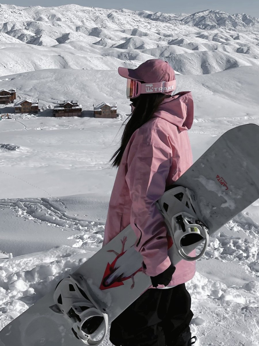 Skino, double-board velvet, wind-resistant ski coat oversize, single-board 3-L ski suit