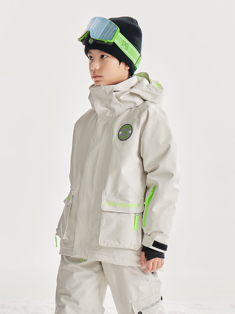 COLD ELEMENT 3L NEW CHILD SKIING SUIT FULL OF PANTS CLOTHES WARMED AND WATERPROOF FOR BOYS AND GIRLS