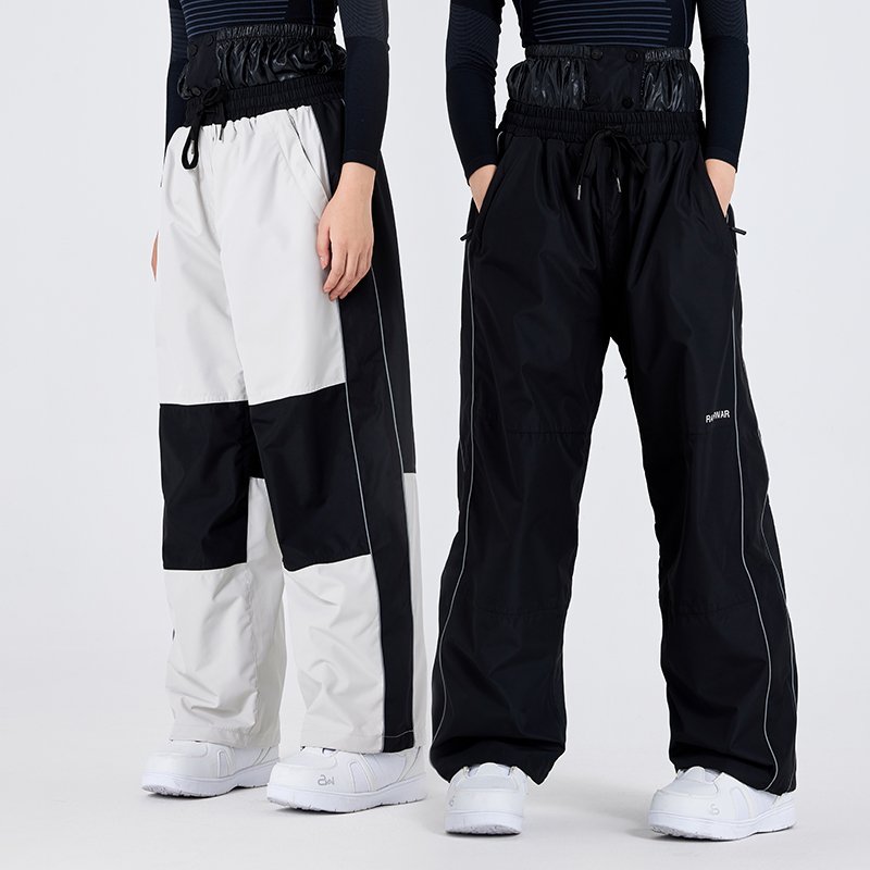 2024 new ski shorts for women with thick heater sheets for waterproof and windproof snowpants