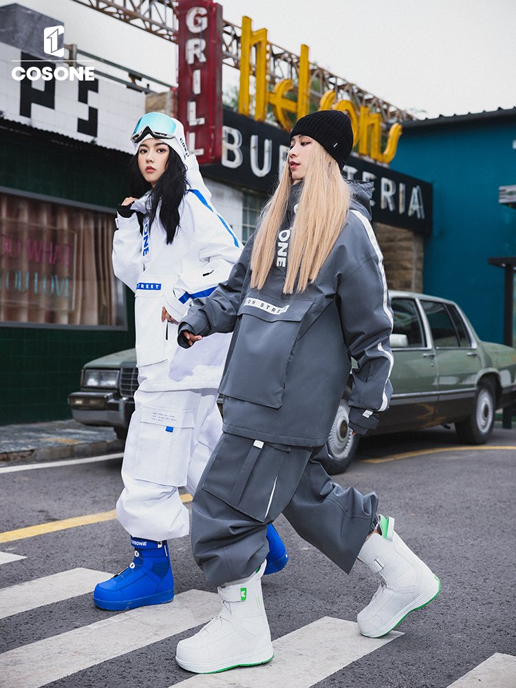 COSONE IN A COTTON SKI SUIT, TWIRLING, TWIRLING, TWIRLING