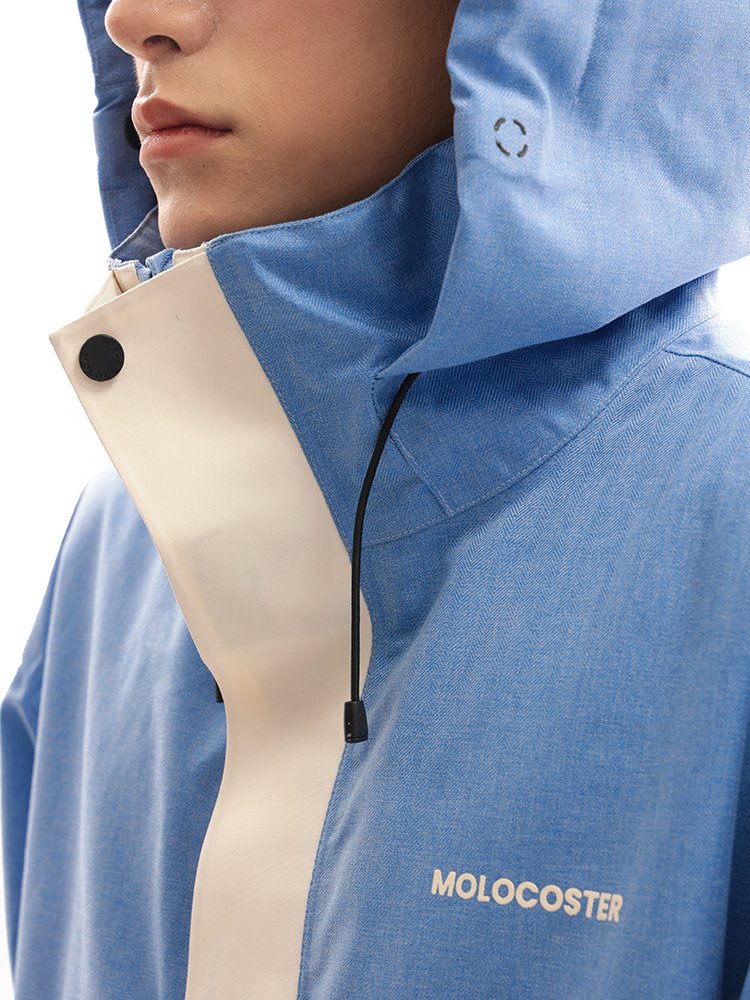 Molocoster New-Ape Men and Women Single-Skinned Ski suit with a warm, loose skiing suit