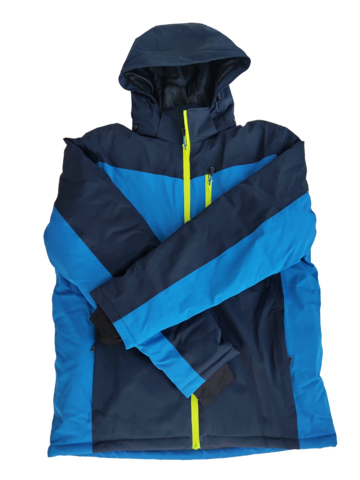 A man's winter ski suit with a cotton double-scattered top, waterproof, windproof, cold and warm to climb