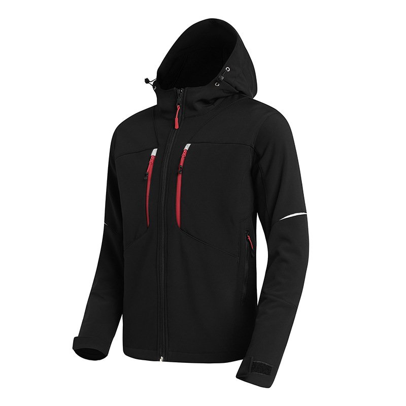 The Euphoria hangar fit for a winter sports outdoor soft-shell-skinned man riding on a fish-fishing hat and skiing against wind and water