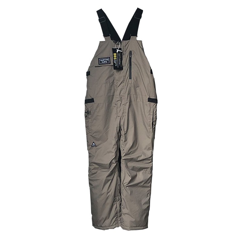 Skiing with baby bag shorts, 2023 new winter air-retarding single-board ski suit, warm and loose for both men and women