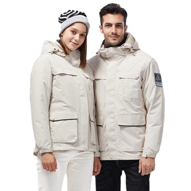 The official NikeNeck taunts a man with a pair of tweezers and a thick windproof and warm