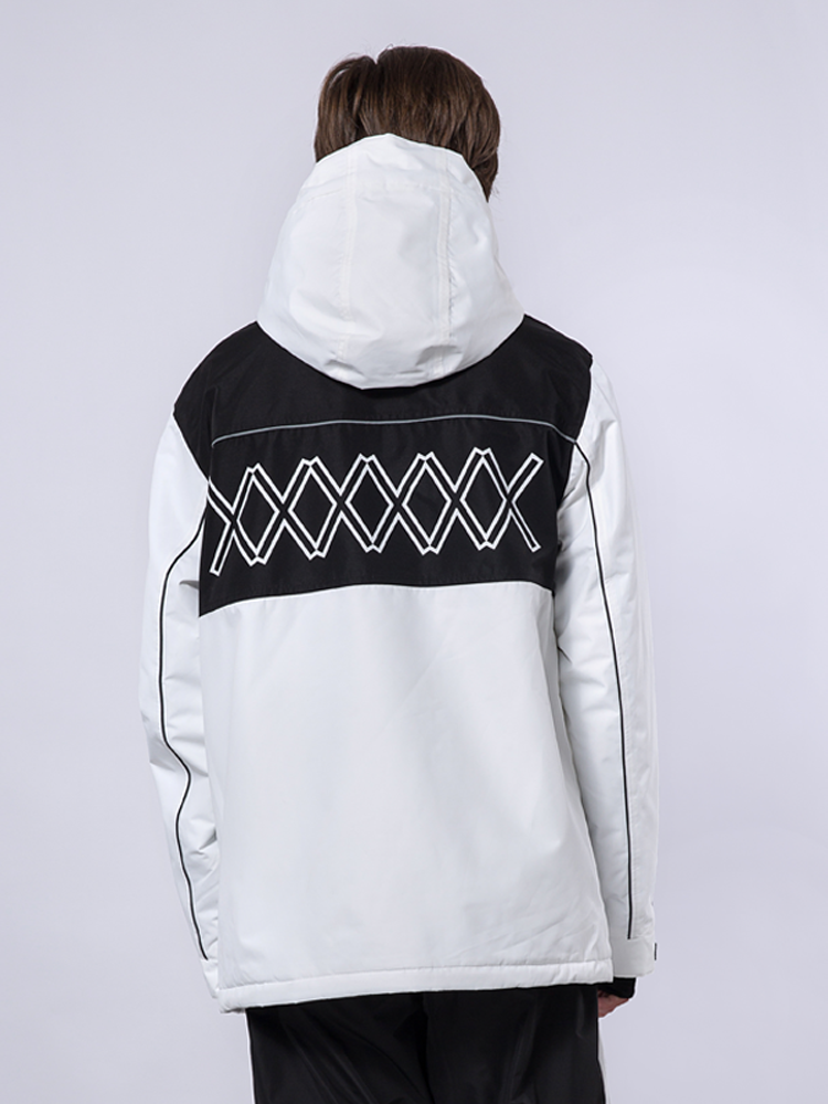 2024 new ski suit for men and women, double-skinned, wind-proof, warm-up couples, ski shirts
