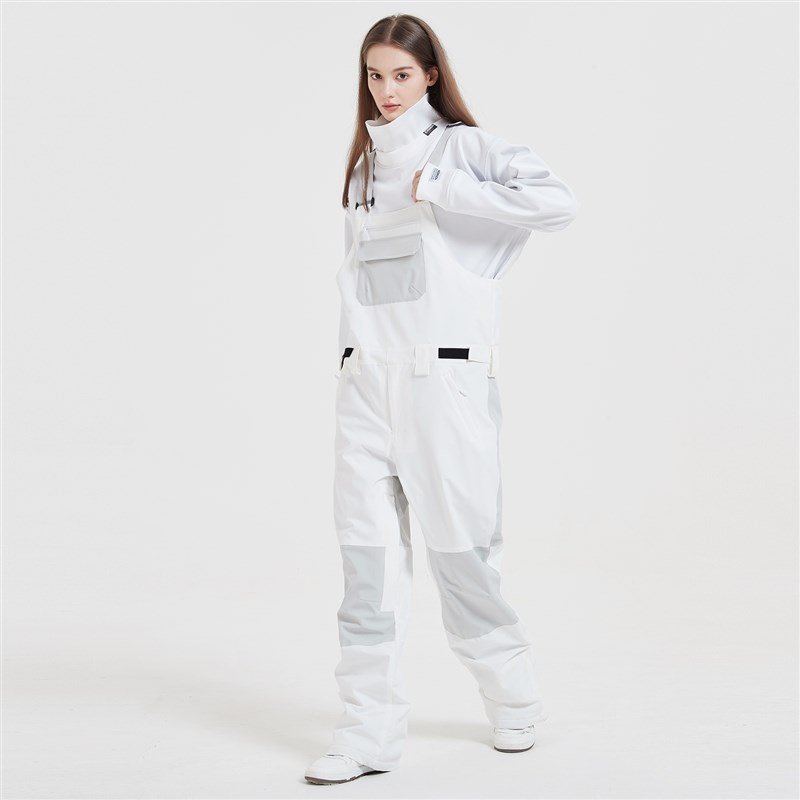 SINGLE-SKINNED SKI-PANTS, SINGLE-SKINNED DOUBLE-SKINNED WATERPROOF, SKI-SUIT CO-ED MEN AND WOMEN, AND V COUPLE SKIING EQUIPMENT