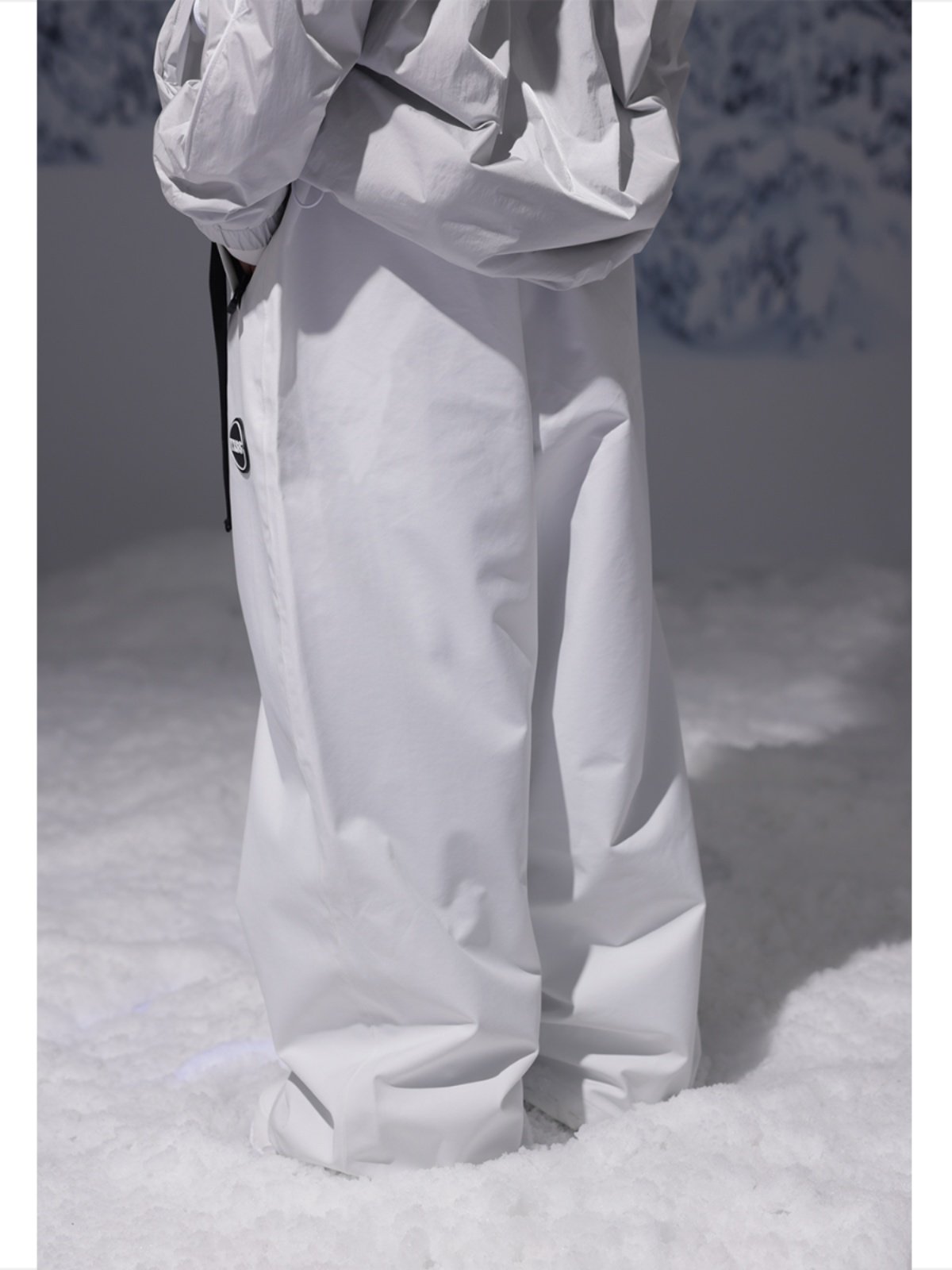 YXSS Waterproof White & Snowpants Single-Winded 3l Snowpants
