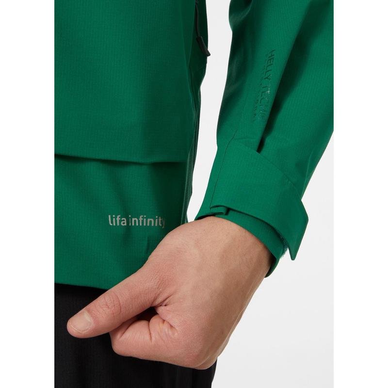 A man's scrambling suit outside of the house