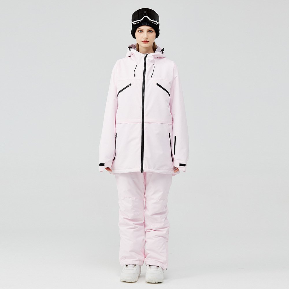 2023 new ski suit for women and men with two-skinned ski suit for winter