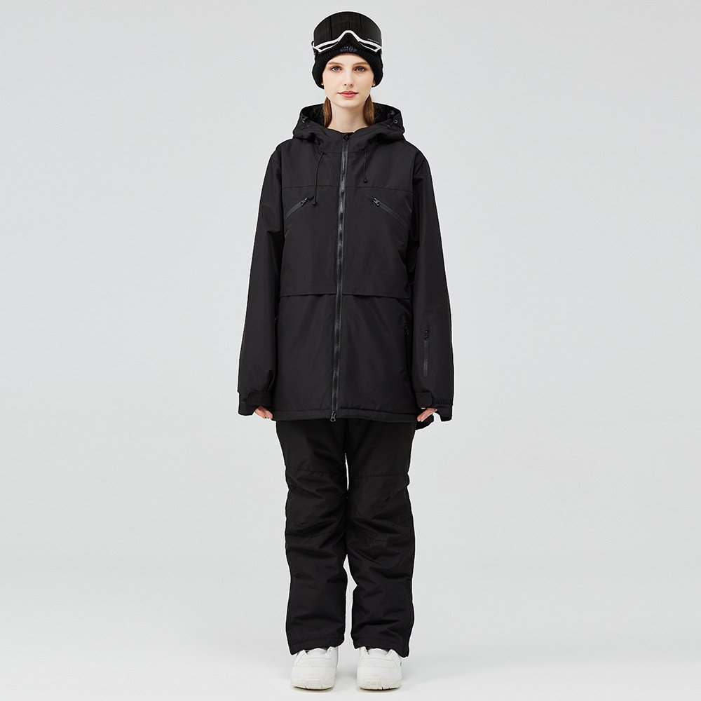 2023 new ski suit for women and men with two-skinned ski suit for winter