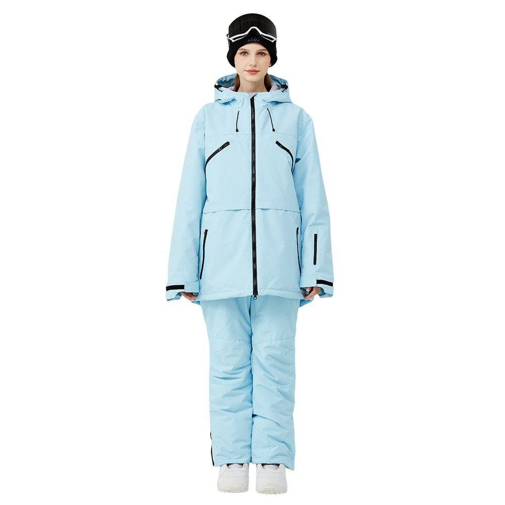 2023 new ski suit for women and men with two-skinned ski suit for winter