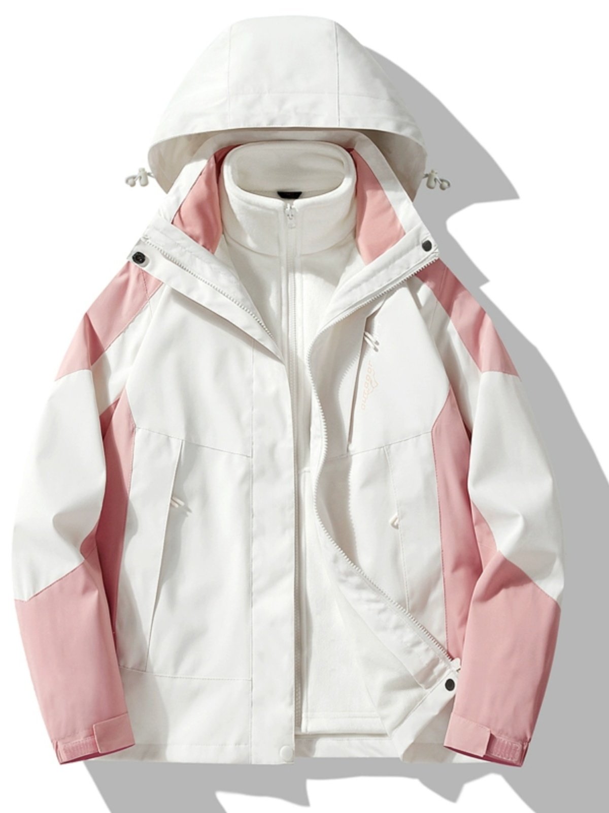 Andromeda's men and women in their spring and autumn coats with flair with 2024 new windproof shells