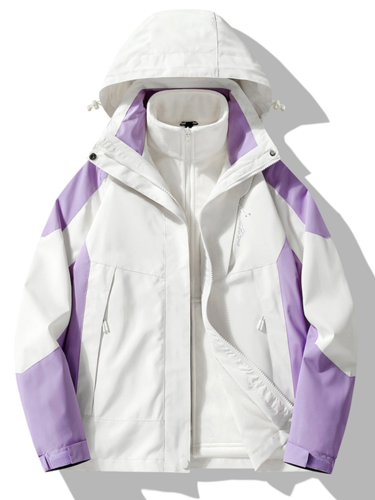 Andromeda's men and women in their spring and autumn coats with flair with 2024 new windproof shells