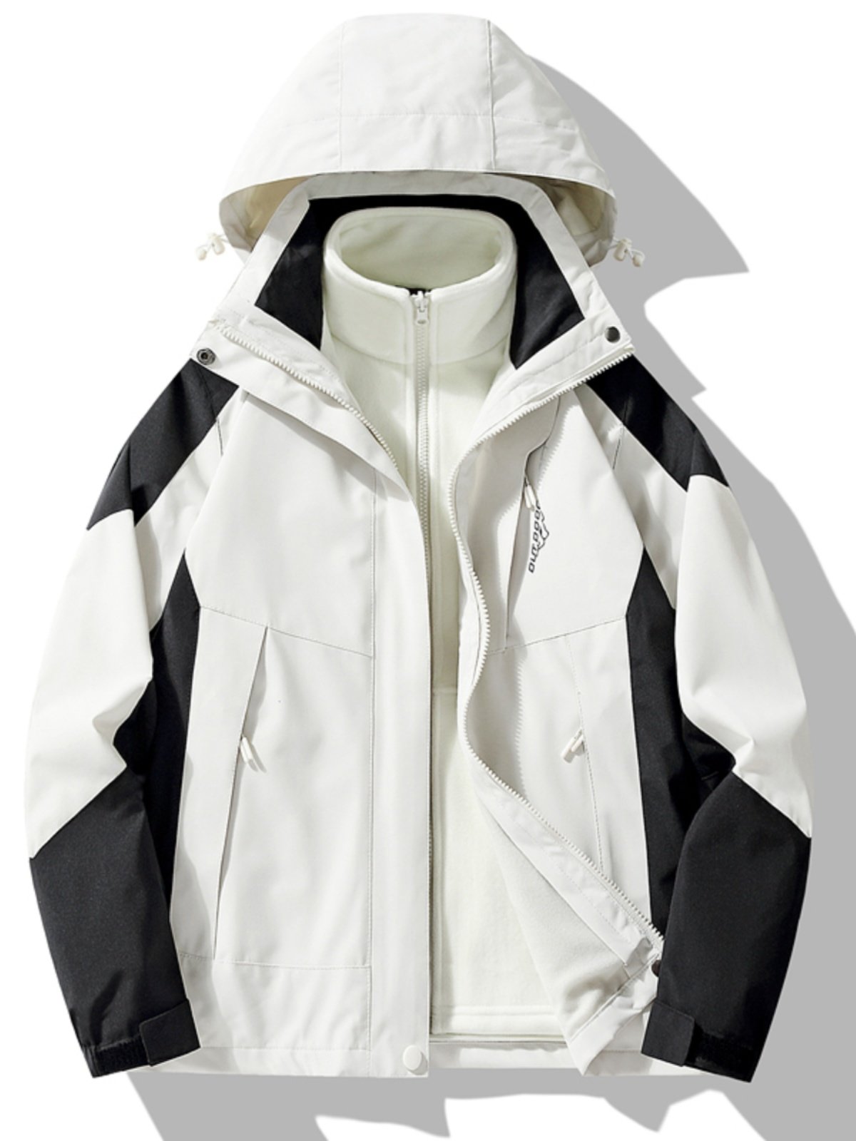 Andromeda's men and women in their spring and autumn coats with flair with 2024 new windproof shells
