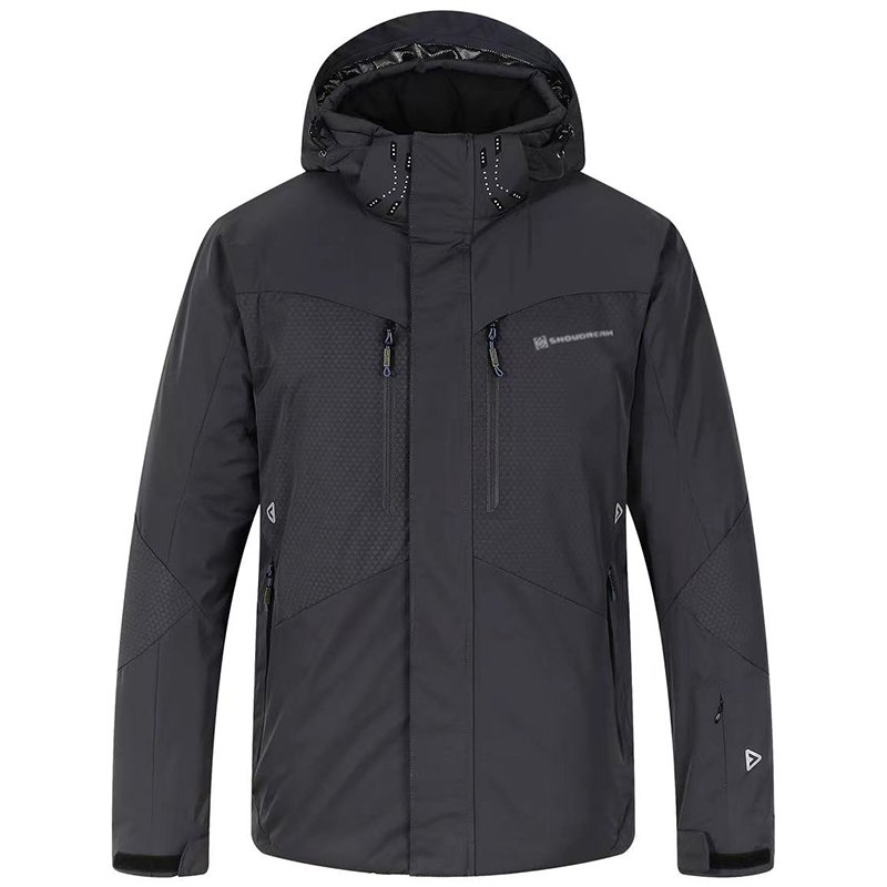 Skisuits for men in their winter exterior snowfields with a warm, warm, wind-proof new one-board snow-skinner