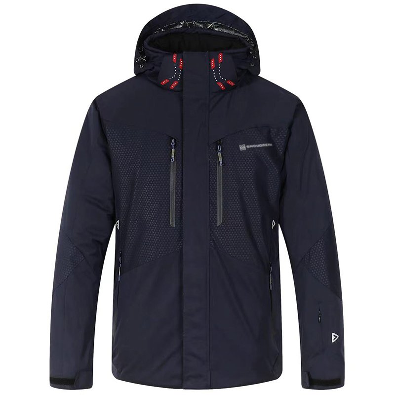 Skisuits for men in their winter exterior snowfields with a warm, warm, wind-proof new one-board snow-skinner