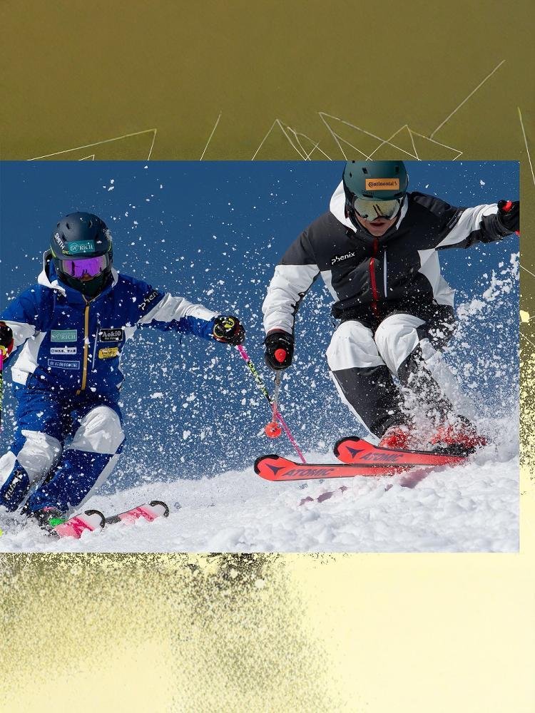 phenix decorated single ski suit, two-board ski suit P cotton ski suit, Japanese list