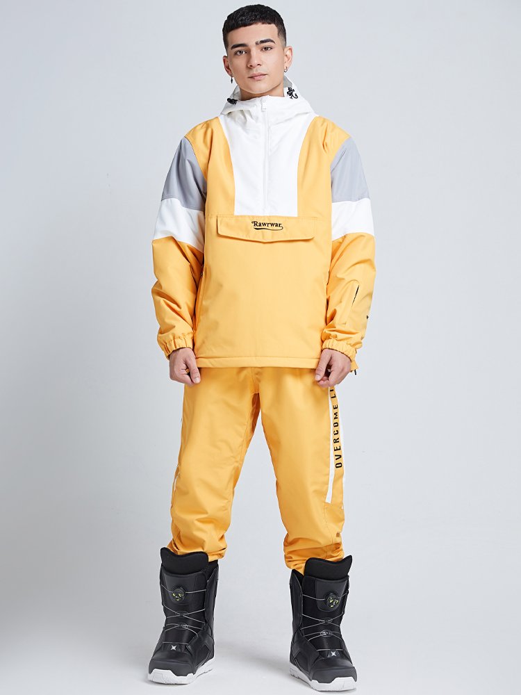 In-house ski suit for the winter with a single-skinned, single-skinned, two-skinned, waterproof and airproof ski suit equipment
