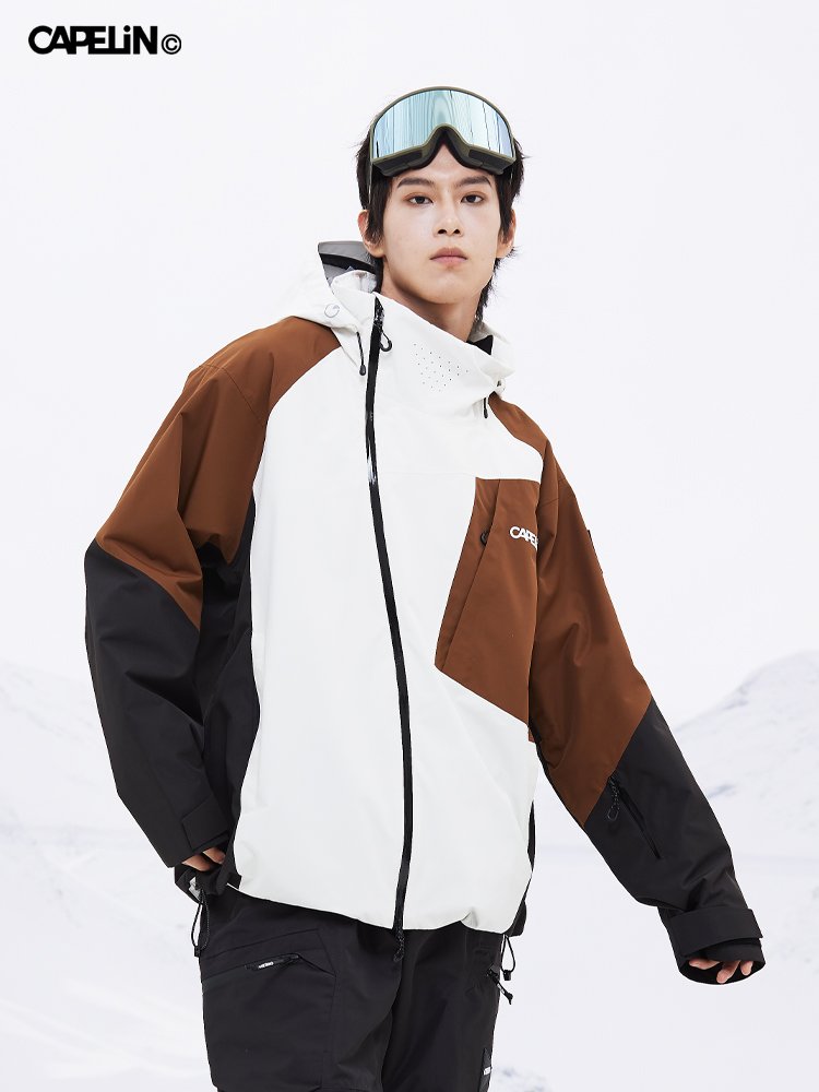 capelin's single-board ski suit is the same for men and women as a 2024 new specialty waterproofing suit