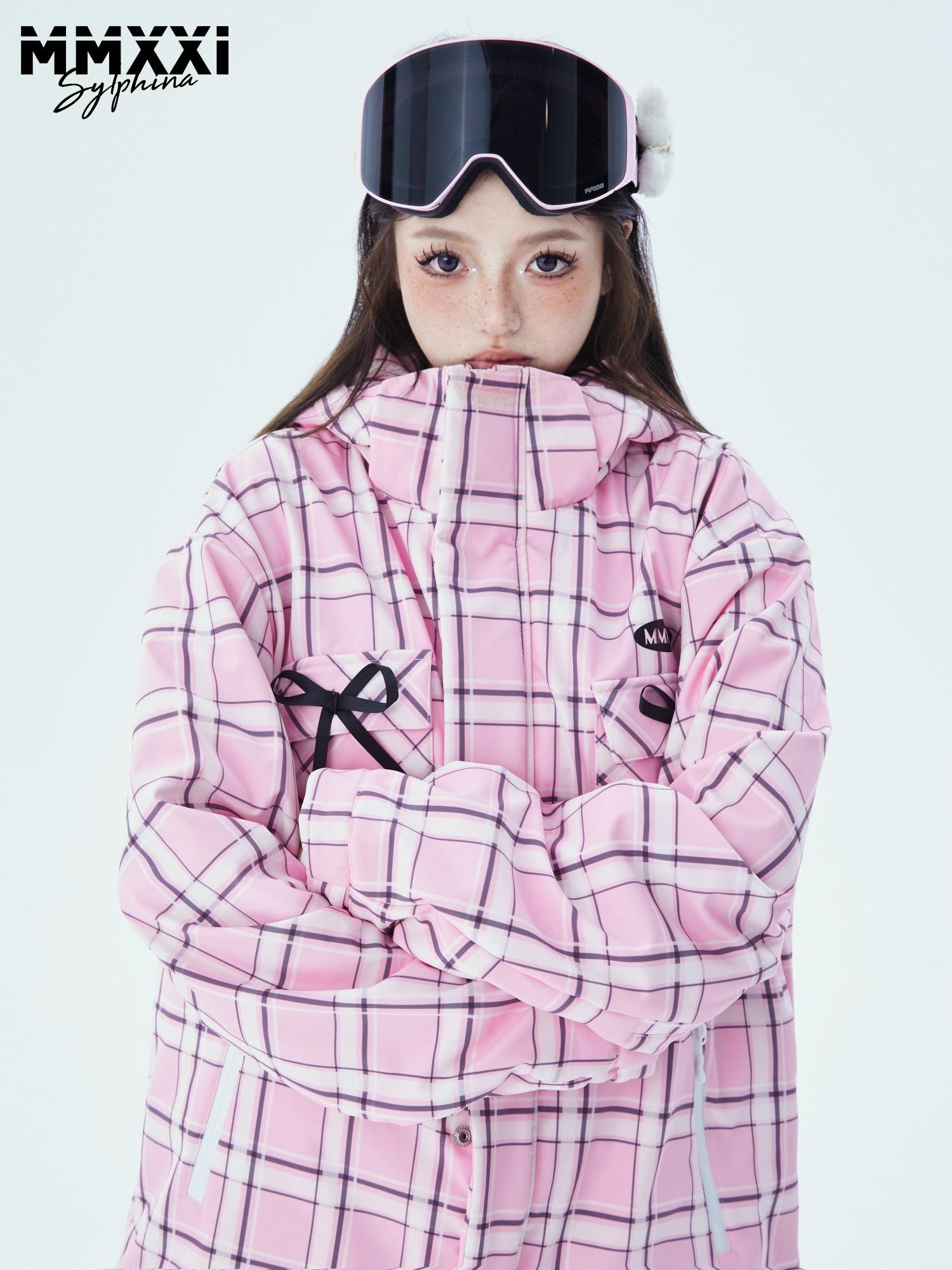 The new MMXXi butterflies, two-board ski suit suit for women with windproof and watery ski pants with a thick and cute one