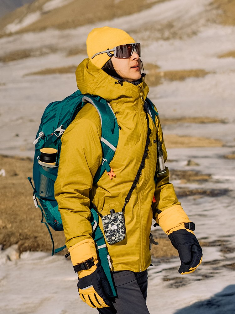 A new, 2024 windproof and waterproof mountain suit for a man and a woman