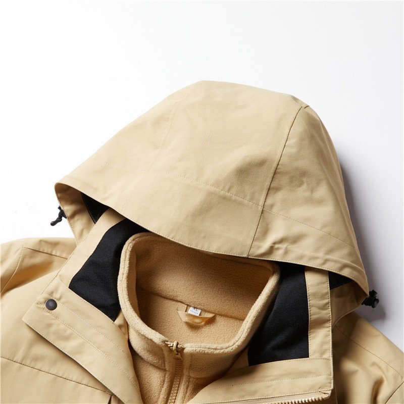 Dicanon's exterior assault suit, men and women, can be removed from the water-proof, wind-proof and thicker autumn winter Tibet