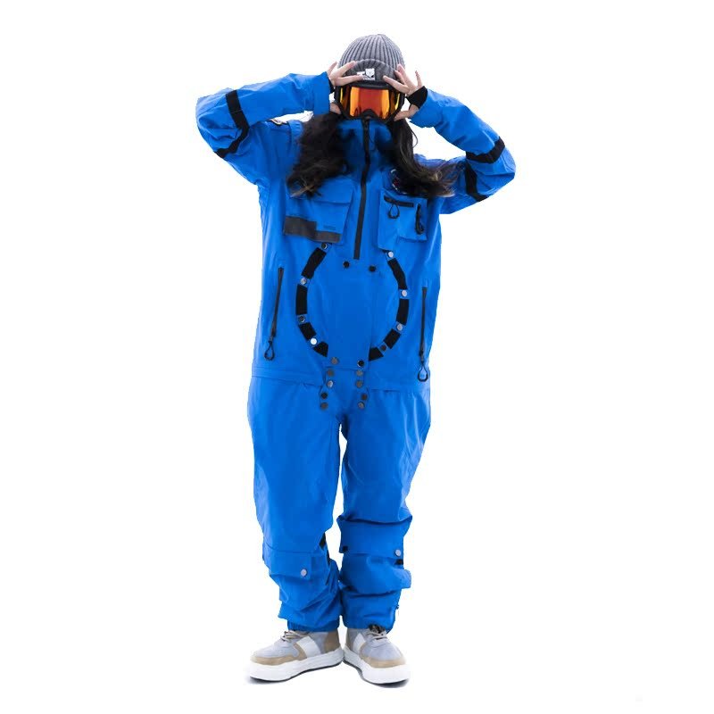 PINGUP, SKI SUIT, NEW WINTER GIRL, WIND-PROOF, WATER-PROOF, SNOW-SKINNED, MAN-SKINNED