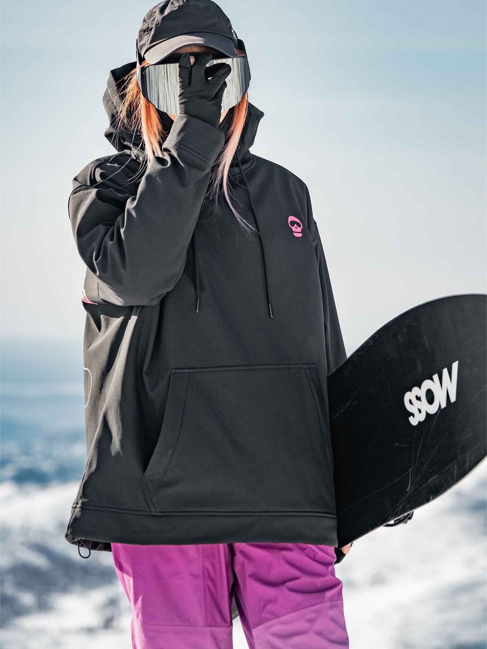 Mount Fella 3L water-resistant ski suit artist graffiti-stamping male and female ski suit