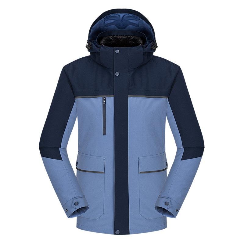 High-end exterior assault suit with two pairs of ski suit with a 90-few-proof business coat