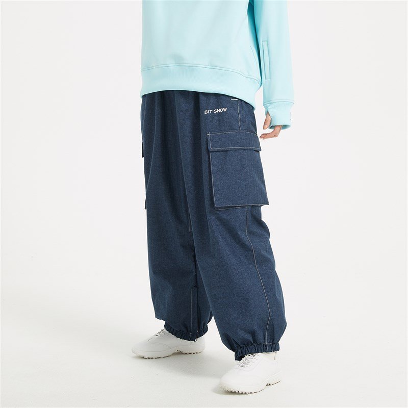 SHELBY'S SIZE, SINGLE-SKINNED COWBOY SKI PANTS, COUPLE