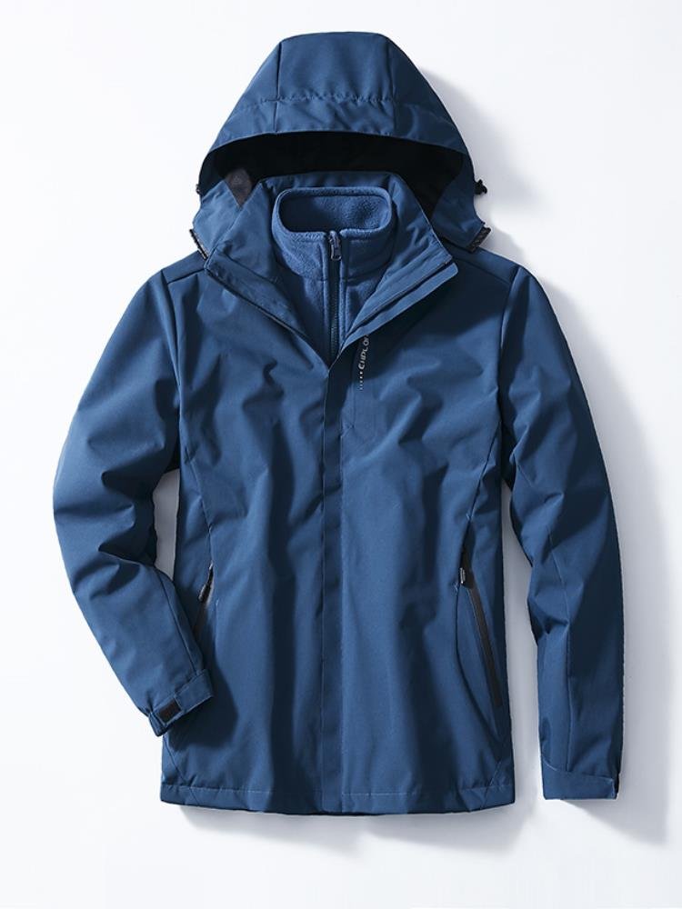 Two sets of winter windproof and water-hydnating
