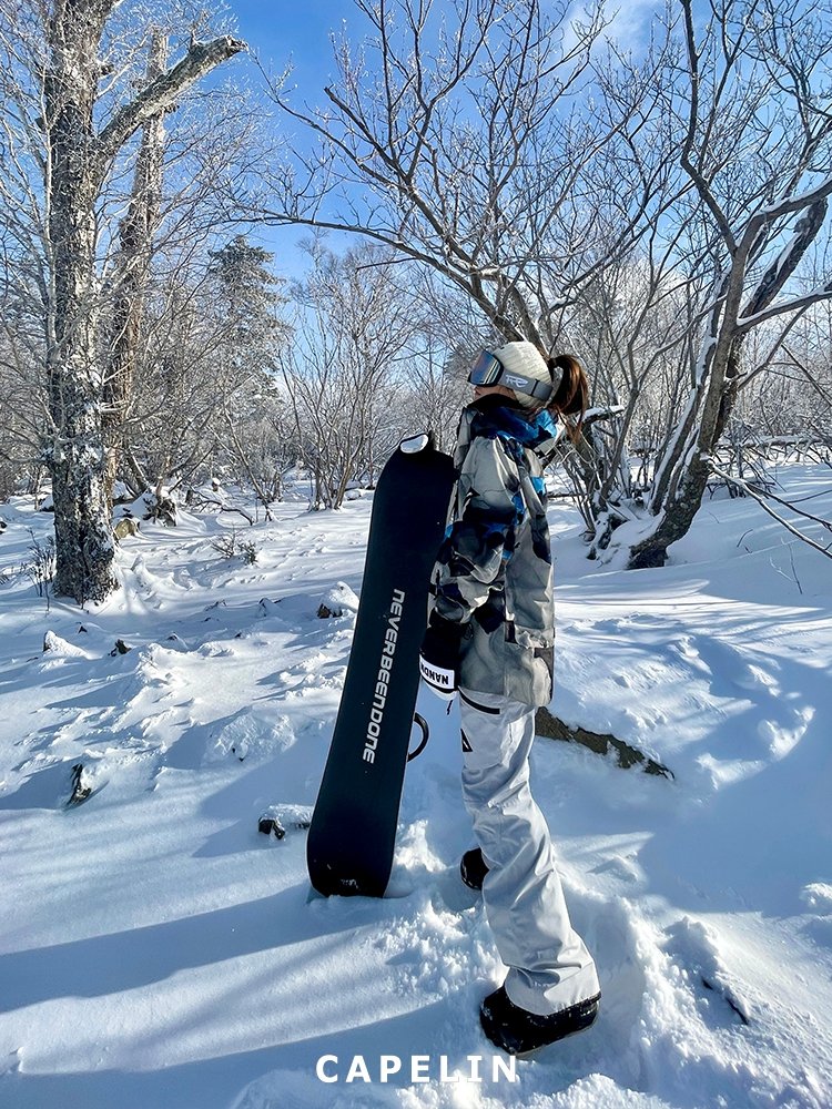 skisuits for men and women with a single plate of fragrance-proof, draught-proof, wet-water-proof coats 2024