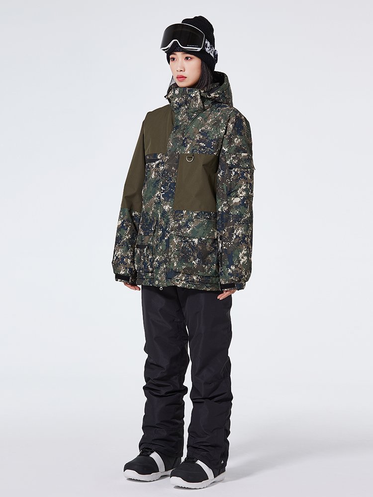 2024 New suit for a men's ski suit for a woman in her winter snow-skinned snow-skinpants