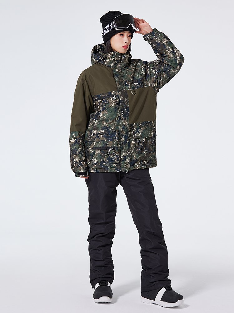 2024 New suit for a men's ski suit for a woman in her winter snow-skinned snow-skinpants