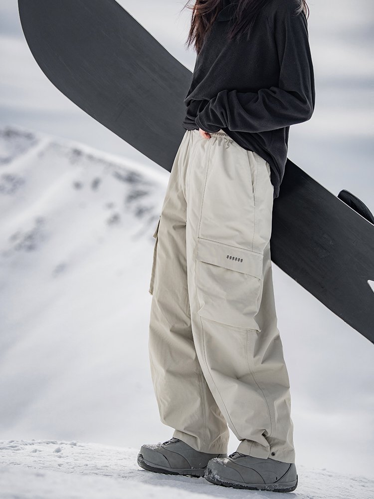 AWKA SINGLE-SKINNED SKI-PANTS, A WATER-RESISTANT 3-L SKI-SUIT, SNOW-SKINNED, WINTER-SKINNED, WATER-PROOF