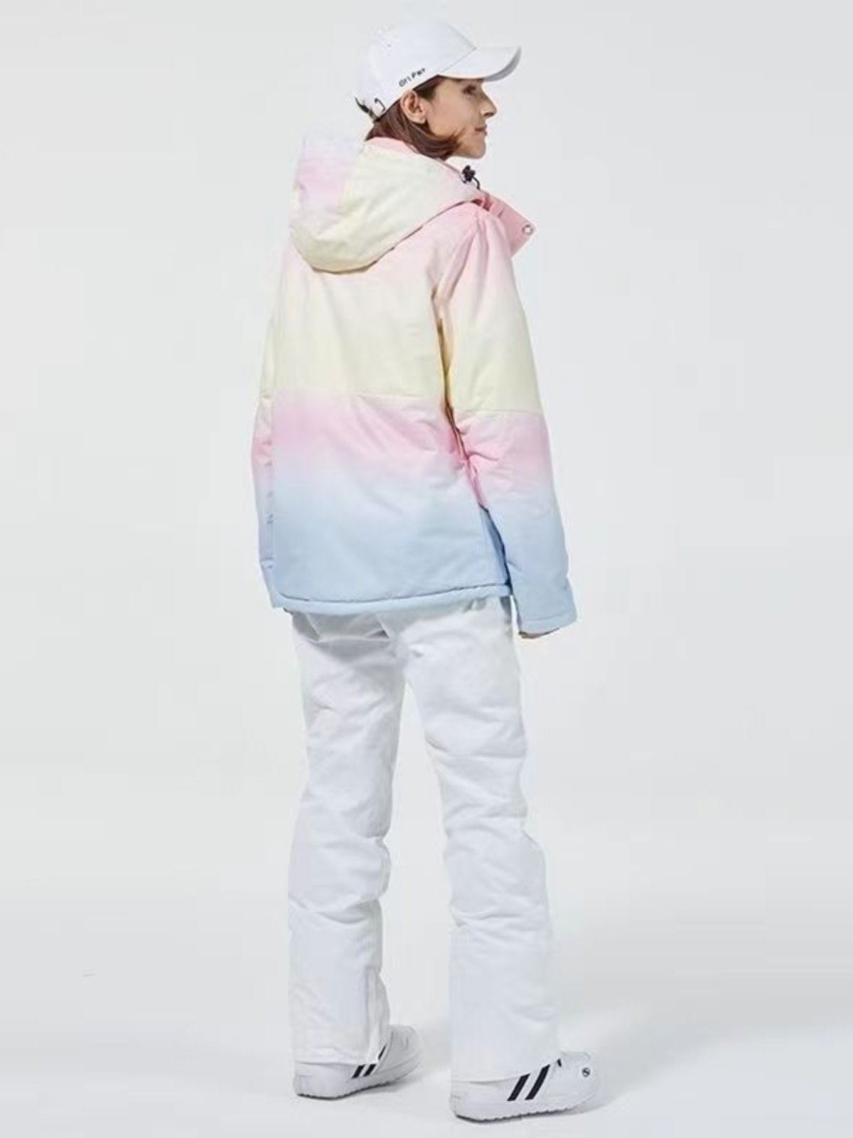 Single-skinned, double-skinned ski pants for ski women