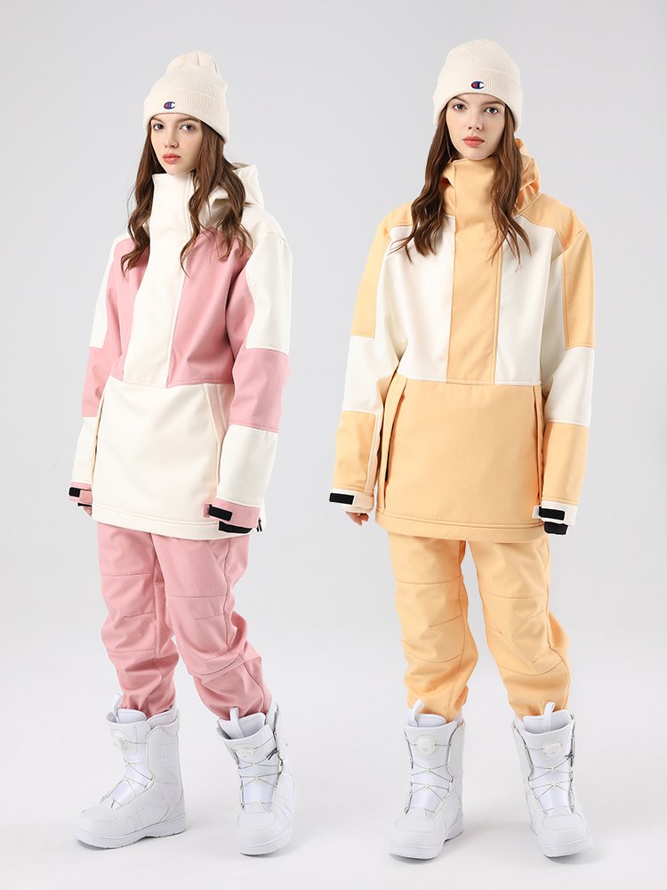 New single-skissed women with waterproof, wind-proof, air-heating sheets, double-skinned, velvet-skip pants
