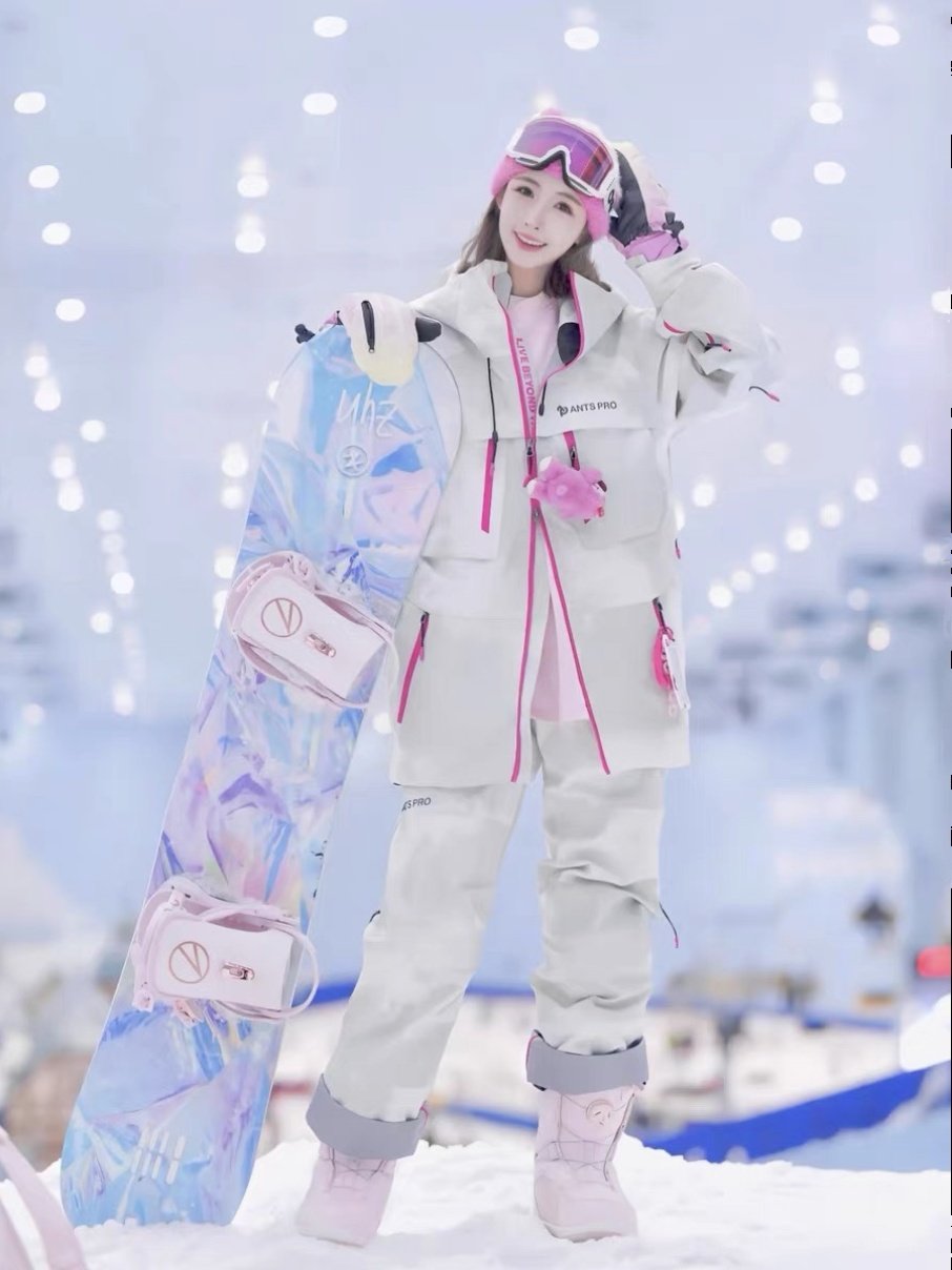 ANTS ANTES OFFICIALLY AUTHORIZED 3L GRADIVING SKI SUIT FOR WINDPROOFING AND WATERPROOFING IN TWO PANELS