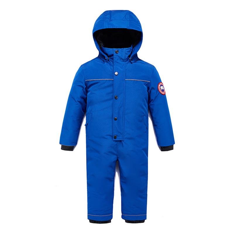 Children's skiing suit with thick wind-proof and waterproof boys and ski-skinned girls' skiing equipment