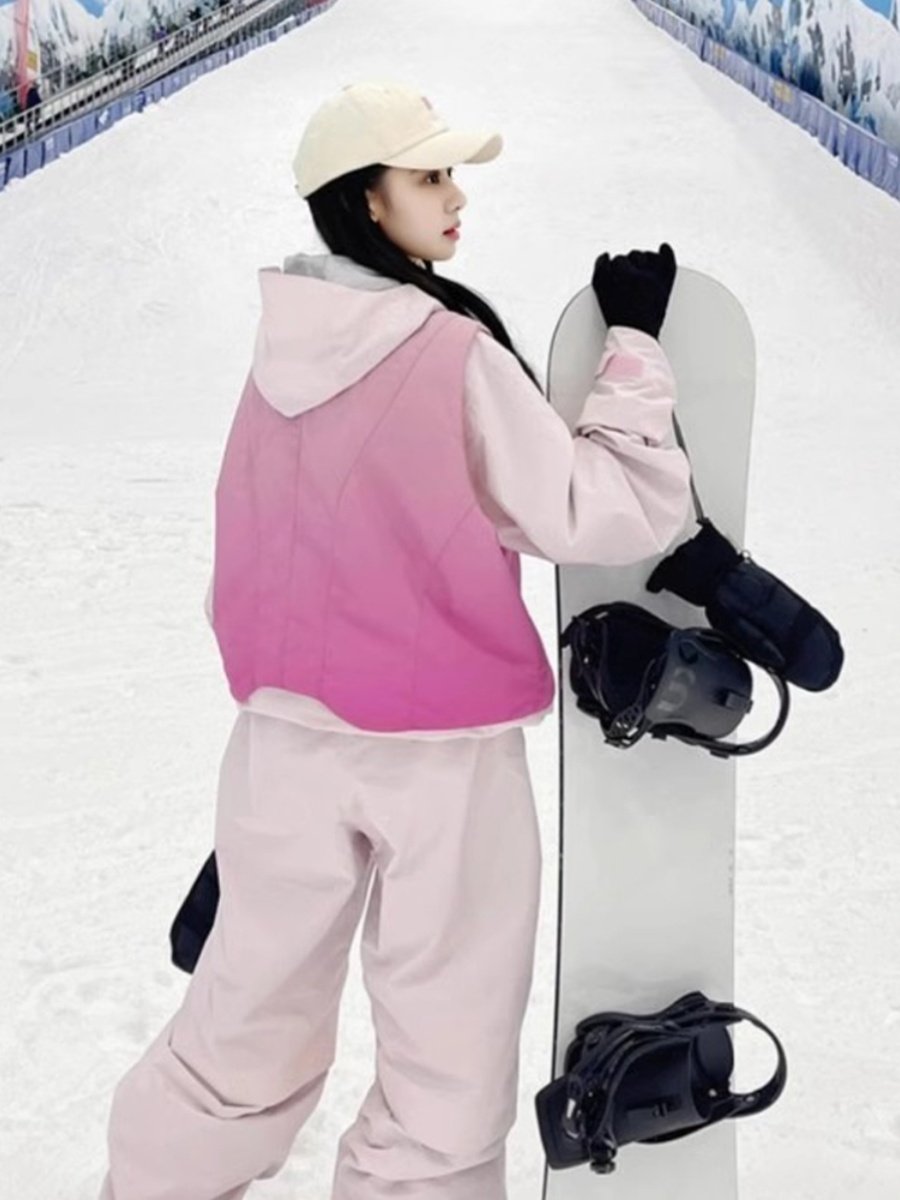FYUT OUTDOOR SKIING AND WATER-PROOFING AND VELVET COATS 2024 NEW MEN AND WOMEN SKIING IN WINTER