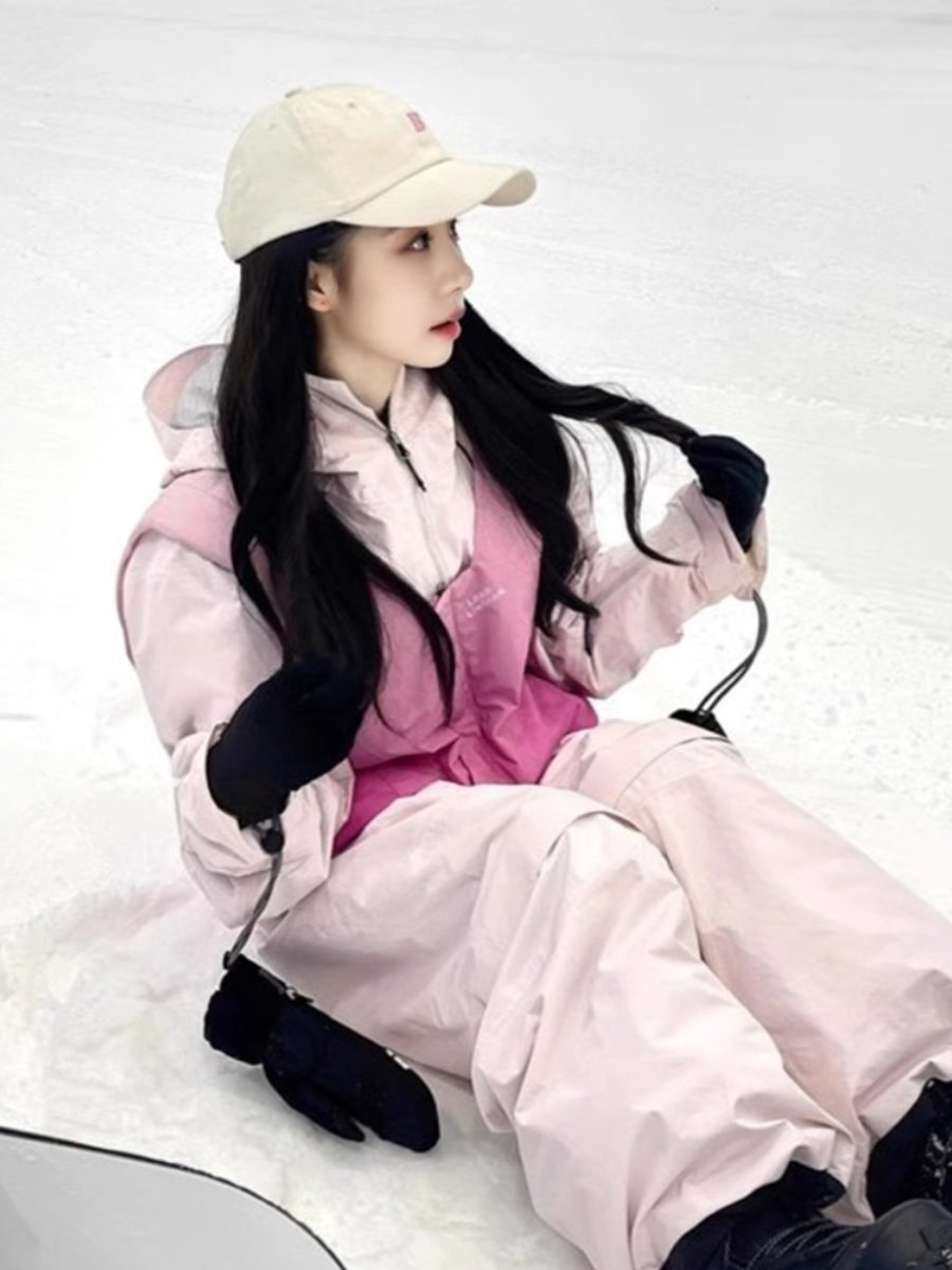 FYUT OUTDOOR SKIING AND WATER-PROOFING AND VELVET COATS 2024 NEW MEN AND WOMEN SKIING IN WINTER