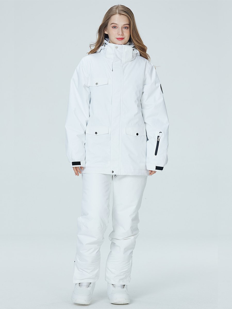 Winter single-board skating suit for a couple who's out-of-door wind and waterproof and two-board skating women