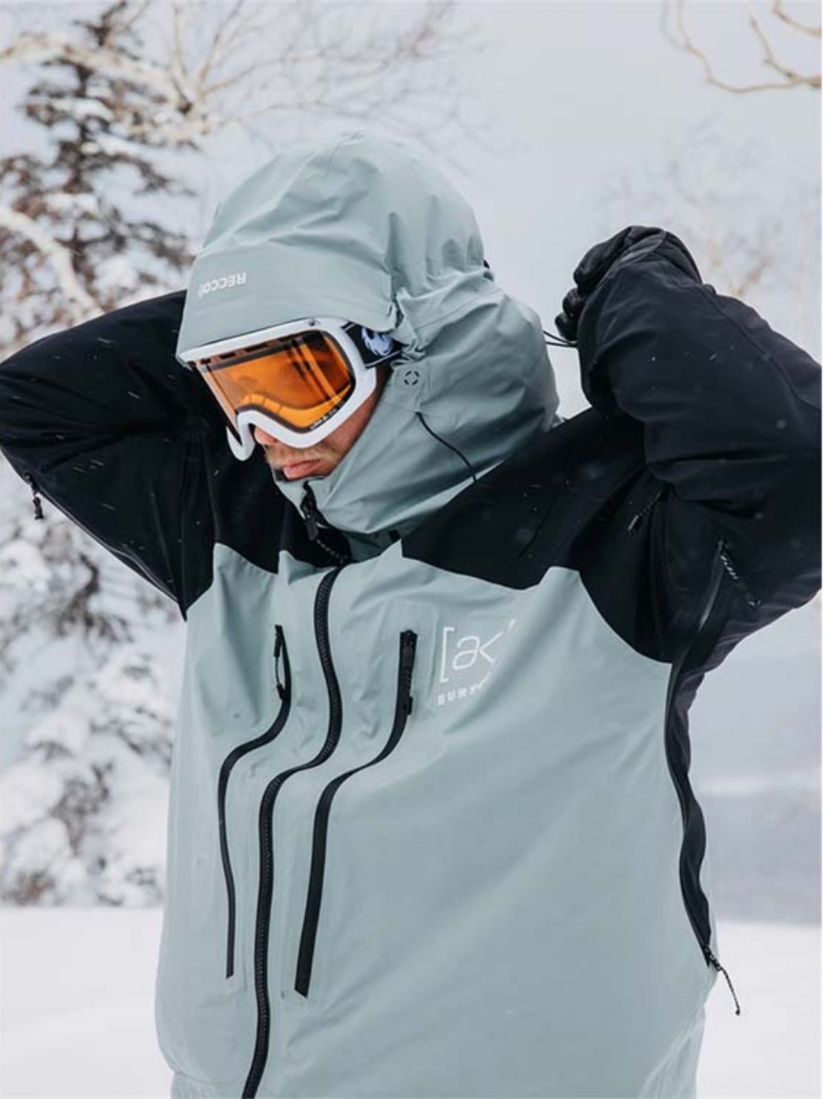 [Vive] W25 new cash BURTON/Burton Tuvak Goretex 3L single-board ski suit