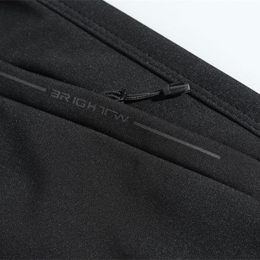 autumn and winter ' s outdoor husks, male wind-proof, water-scrambling, female complex velvet-up ski shorts