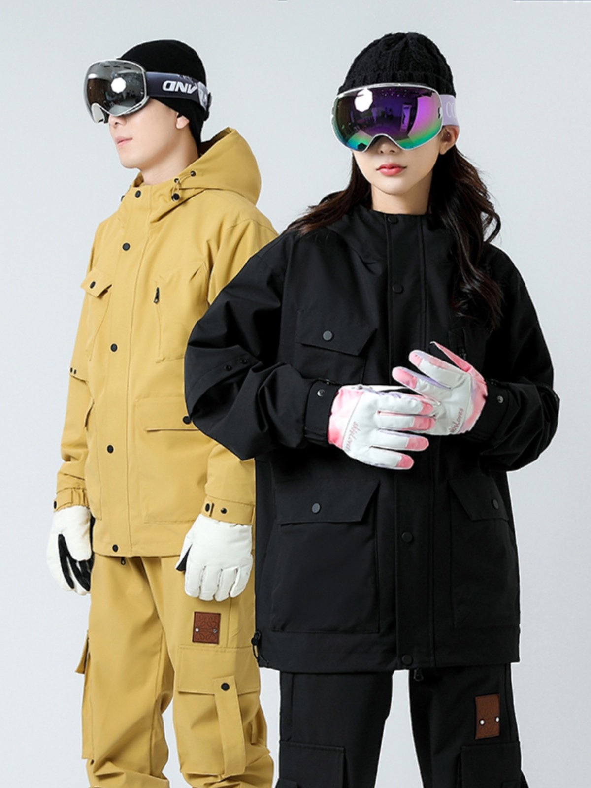 Italian skiing suit, winter and winter winter