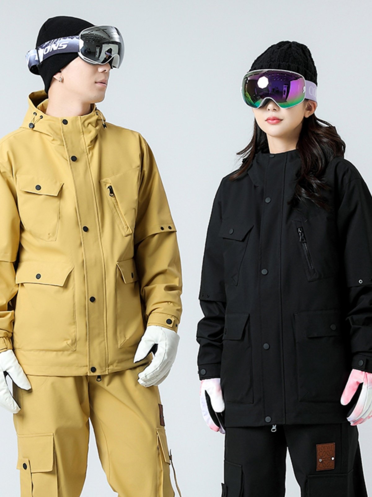 Italian skiing suit, winter and winter winter