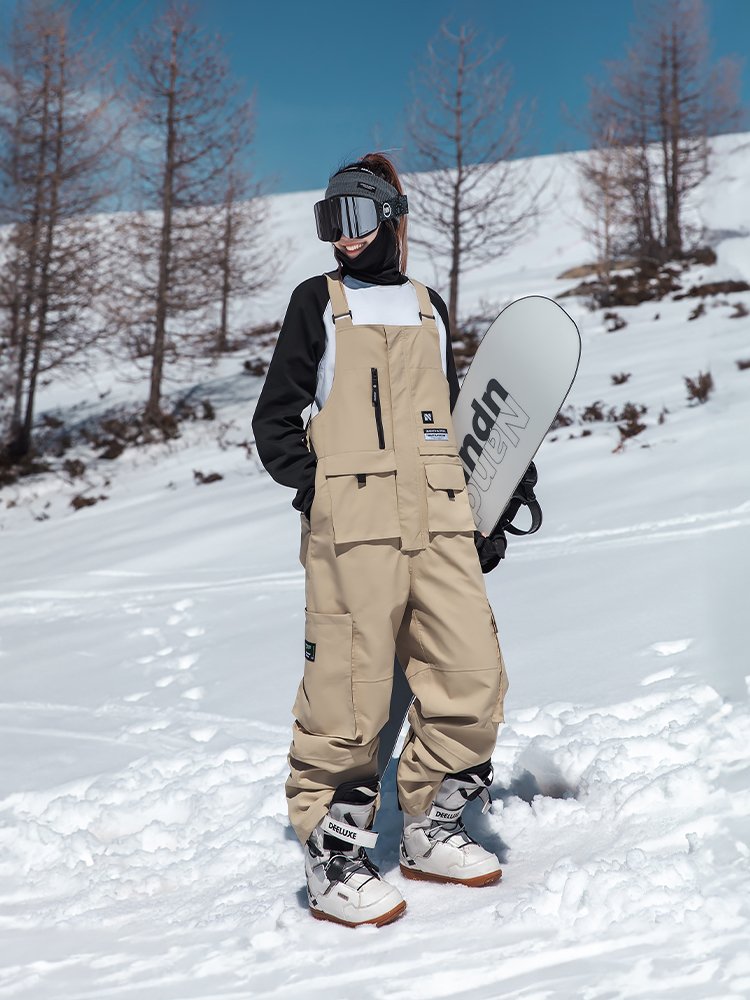 NANEN NANDN SINGLE-SKINNED SKI PANTS, A NEW 2023, WATERPROOF, WIND-PROOF, WINTER-SEASON SNOWPANTS