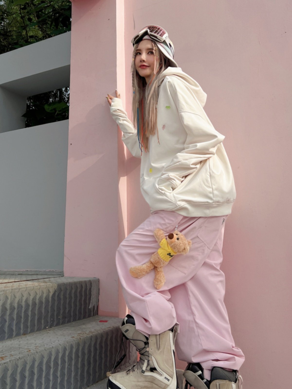 I'M NOT GOING TO REPLACE SWAGLI'S SINGLE-BOARD, WATERPROOF BEAR SKI PANTS